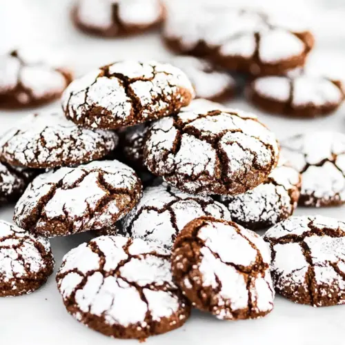 Chocolate Crinkle Cookies