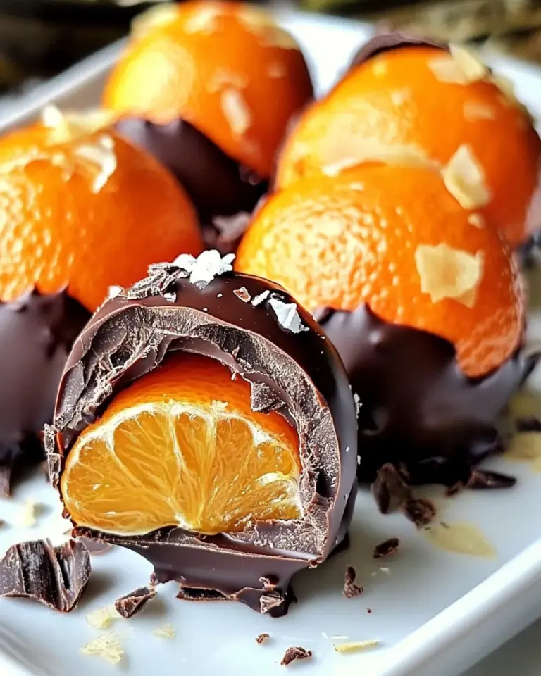 Chocolate Dipped Oranges