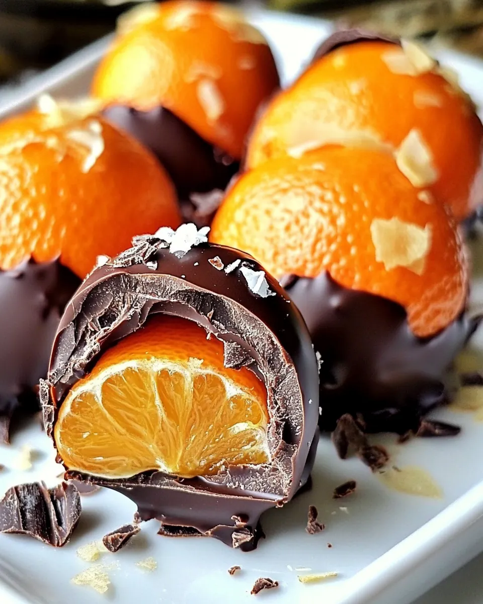 Chocolate Dipped Oranges