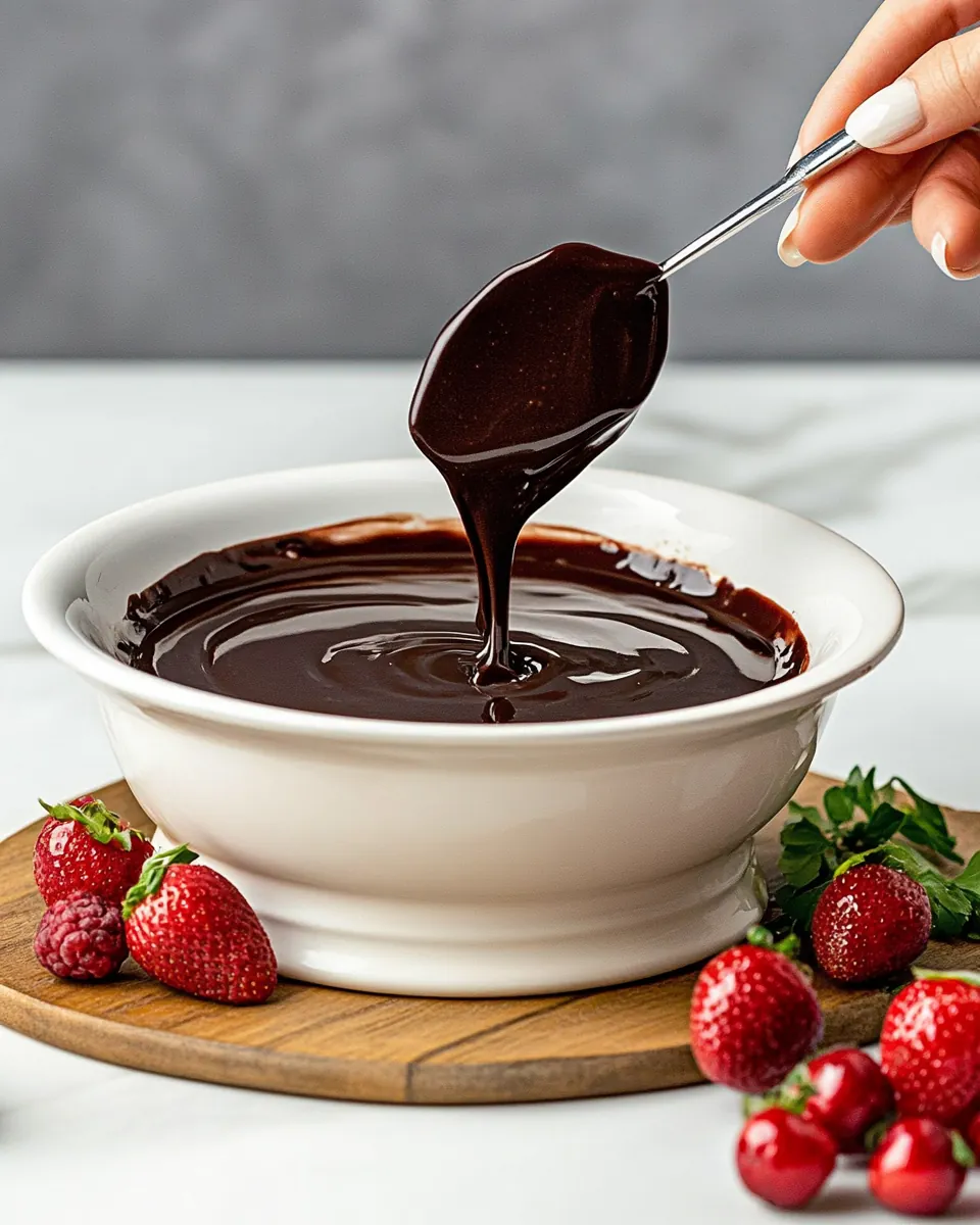 Chocolate Fondue