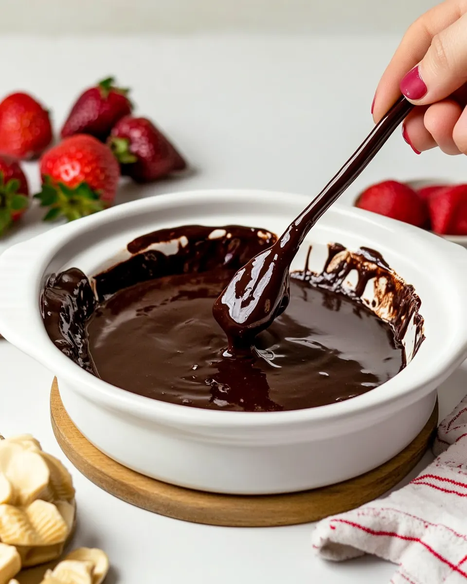 Chocolate Fondue