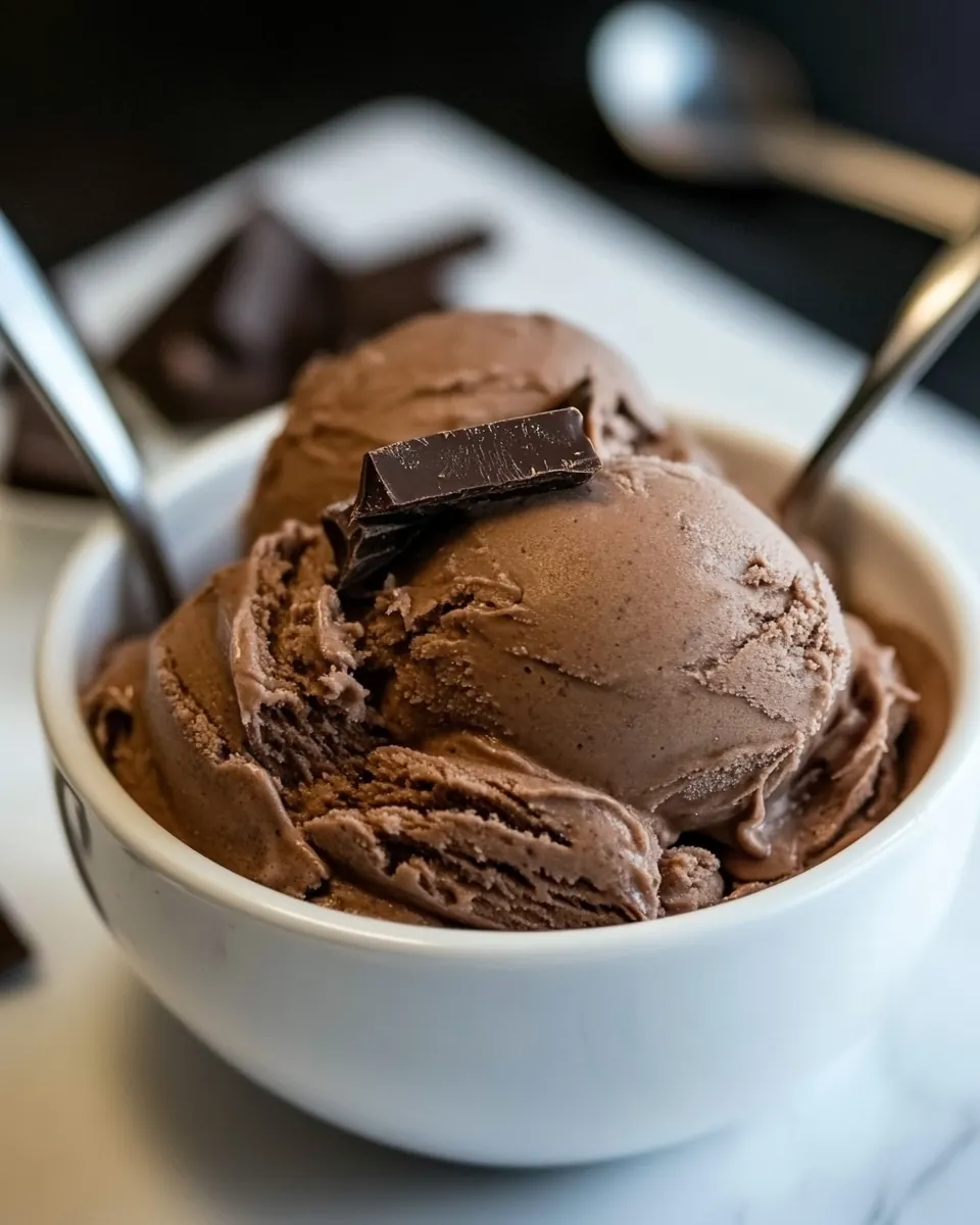 Chocolate Frozen Yogurt