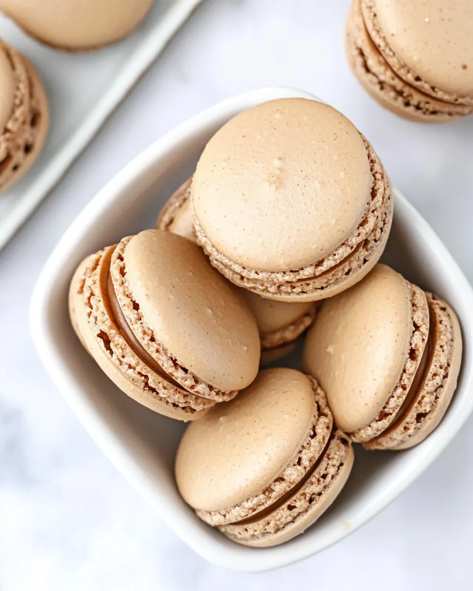 Chocolate Macarons
