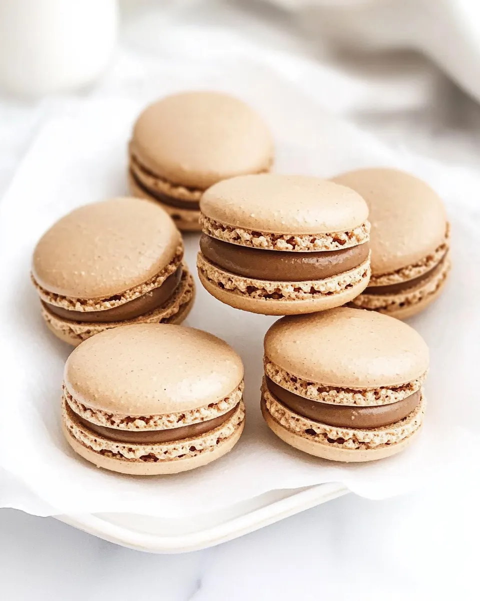 Chocolate Macarons
