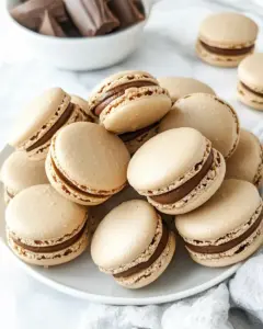 Chocolate Macarons