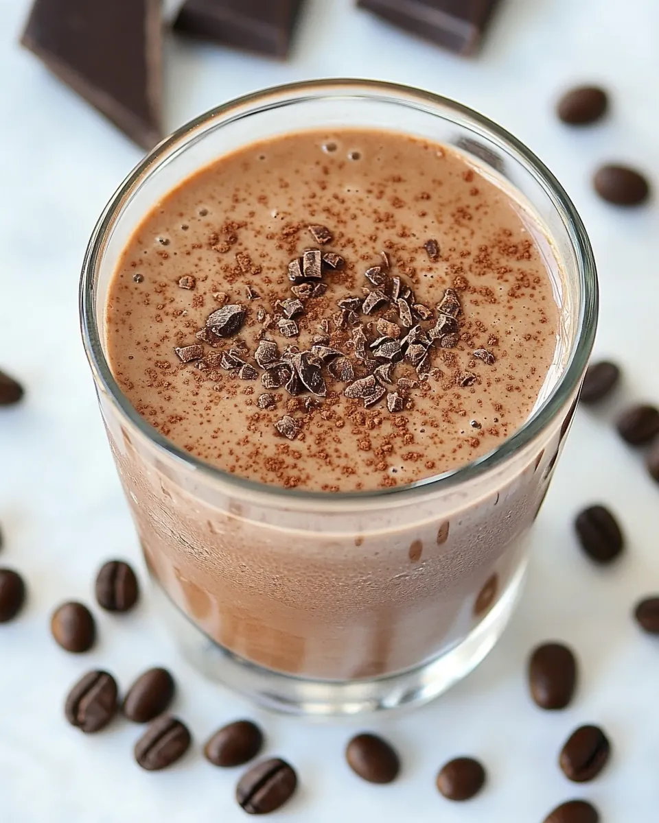 Chocolate Mocha Breakfast Shake