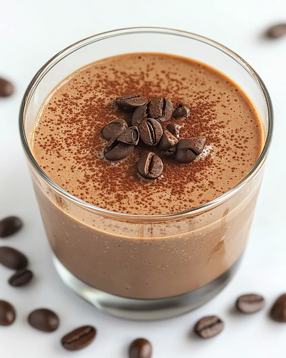 Chocolate Mocha Breakfast Shake