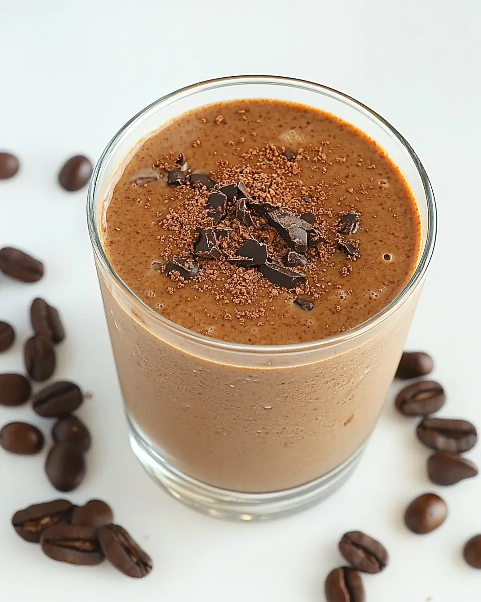 Chocolate Mocha Breakfast Shake
