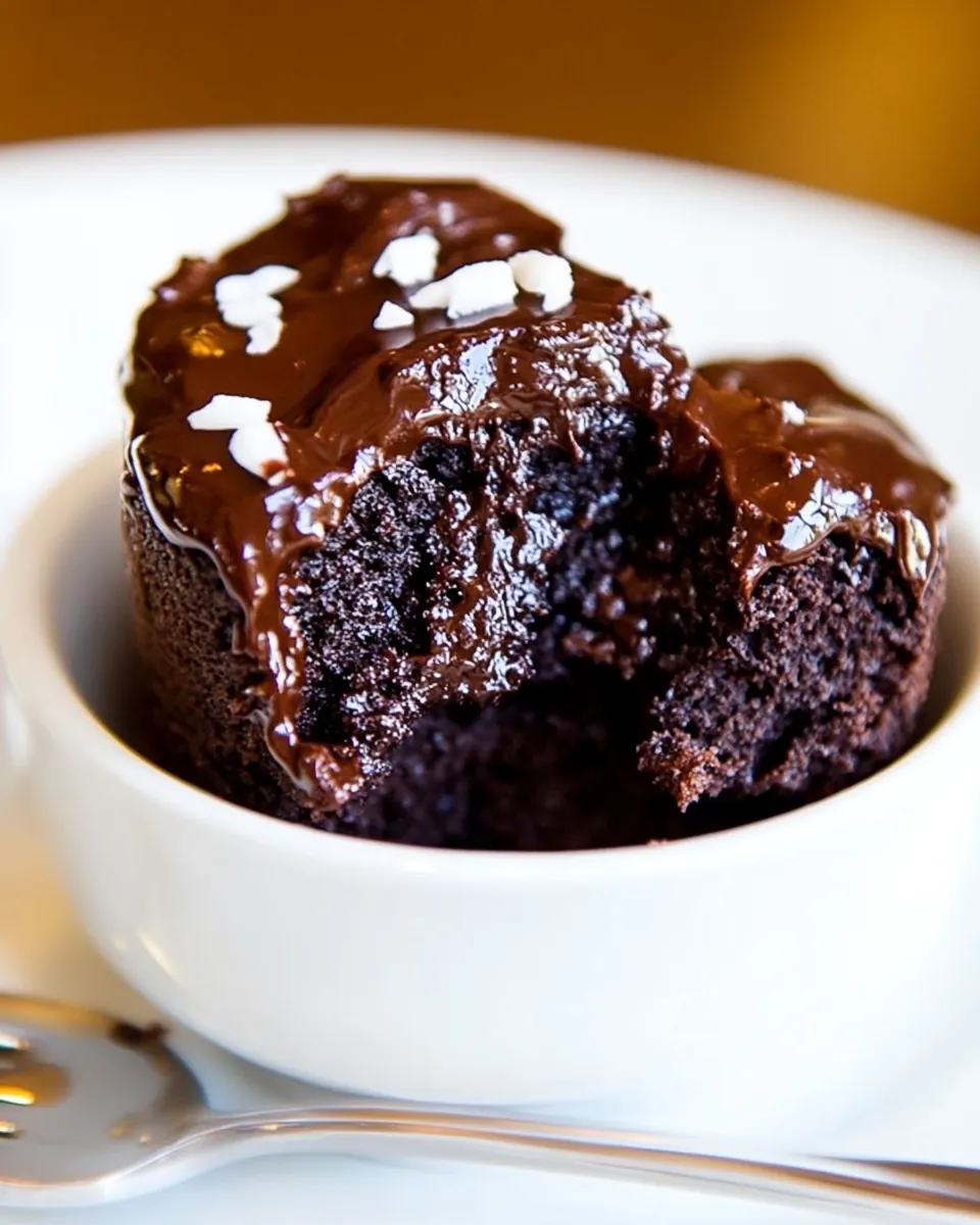 Chocolate Mug Cake