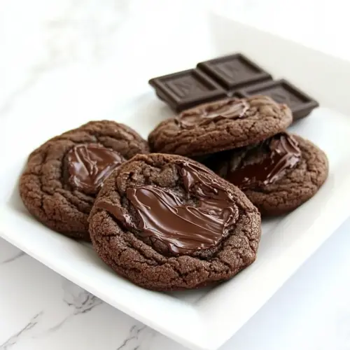 Chocolate Nutella Cookies