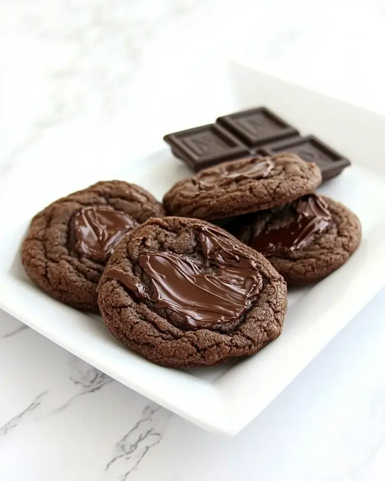 Chocolate Nutella Cookies