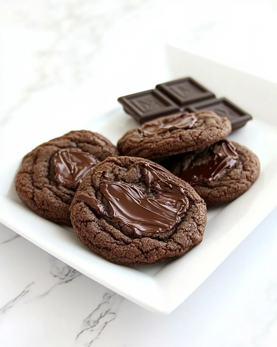 Chocolate Nutella Cookies
