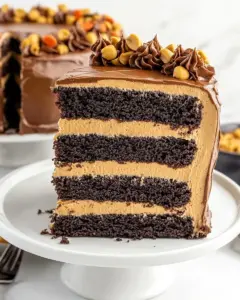 Chocolate Peanut Butter Cake