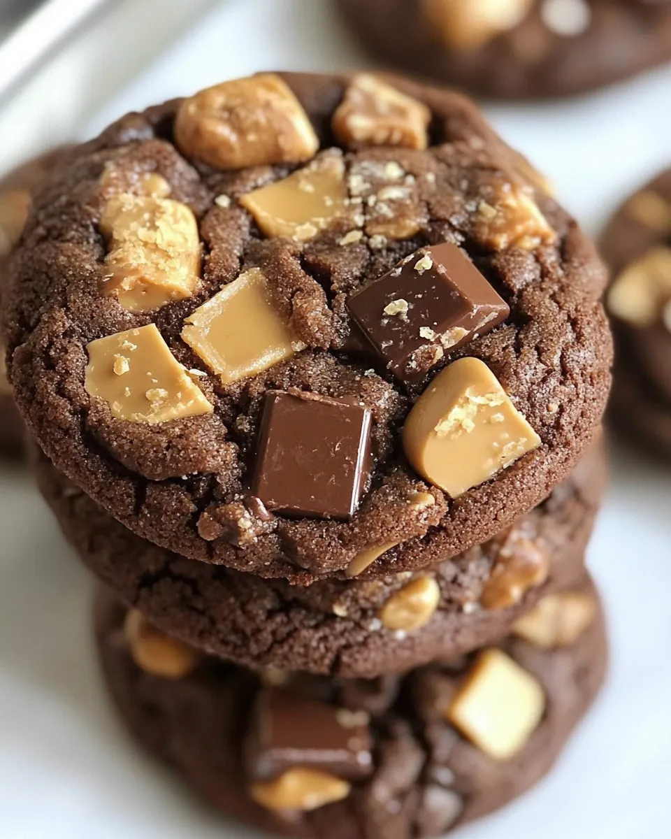 Chocolate Peanut Butter Cookies
