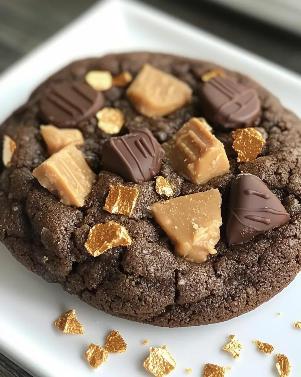 Chocolate Peanut Butter Cookies
