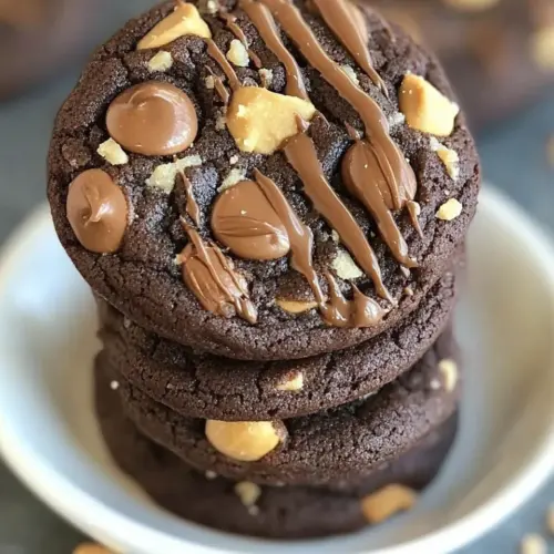 Chocolate Peanut Butter Cookies