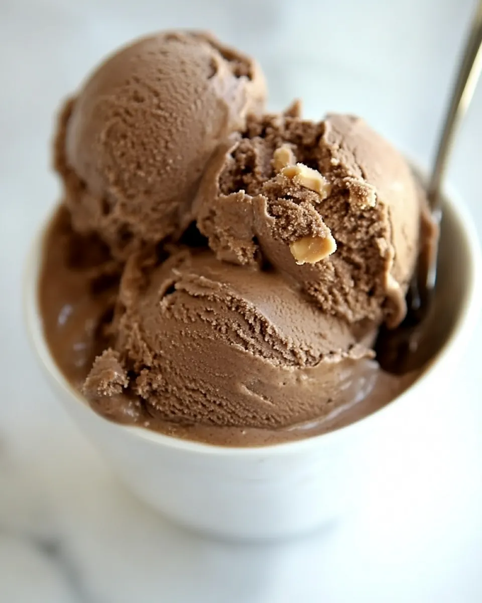 Chocolate Peanut Butter Cup Ice Cream