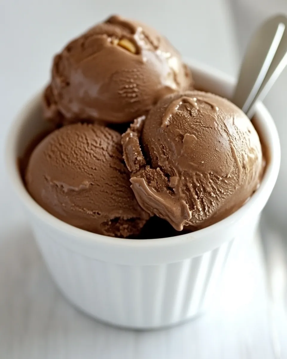 Chocolate Peanut Butter Cup Ice Cream