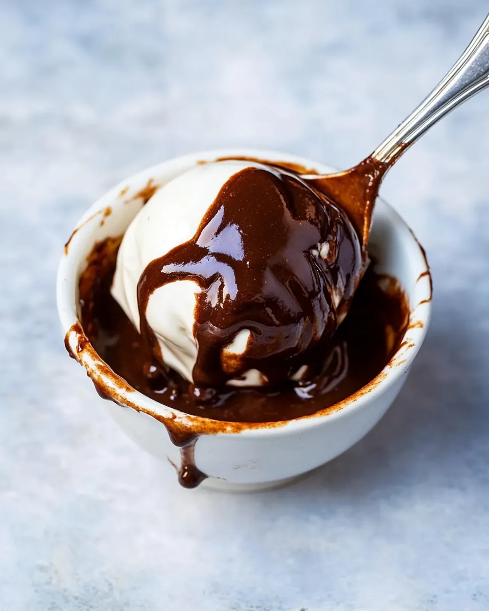 Chocolate Peanut Butter Hot Fudge Sauce