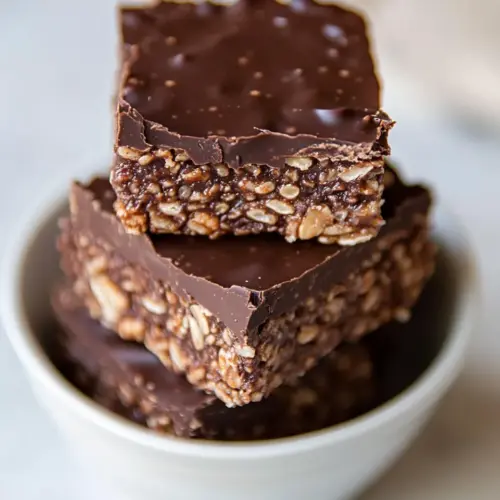 Chocolate Peanut Butter Rice Krispie Treats