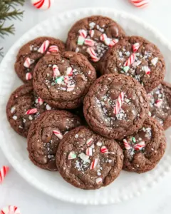 Chocolate Peppermint Cookies