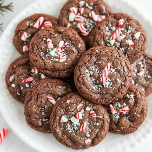 Chocolate Peppermint Cookies