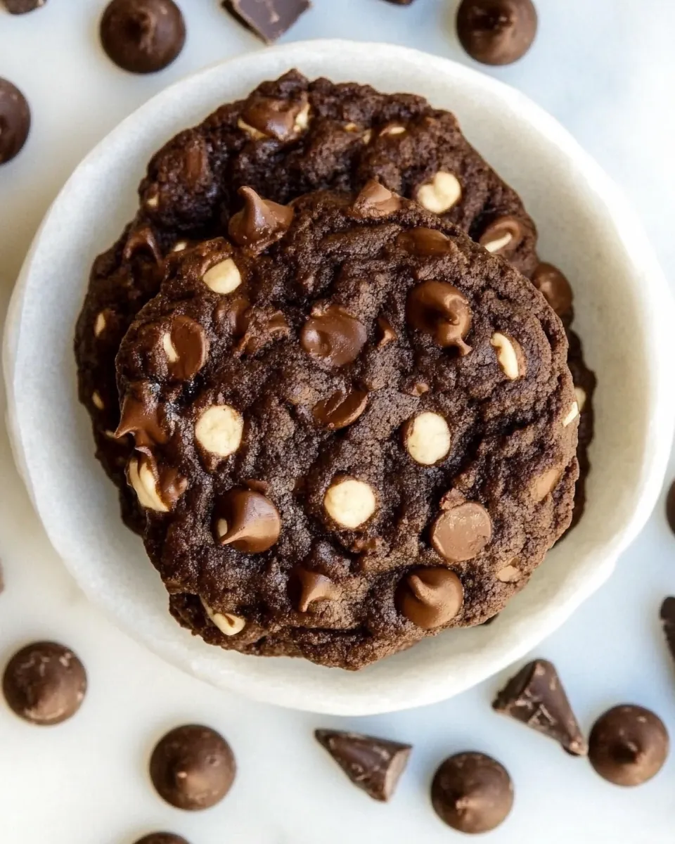 Chocolate Protein Cookies