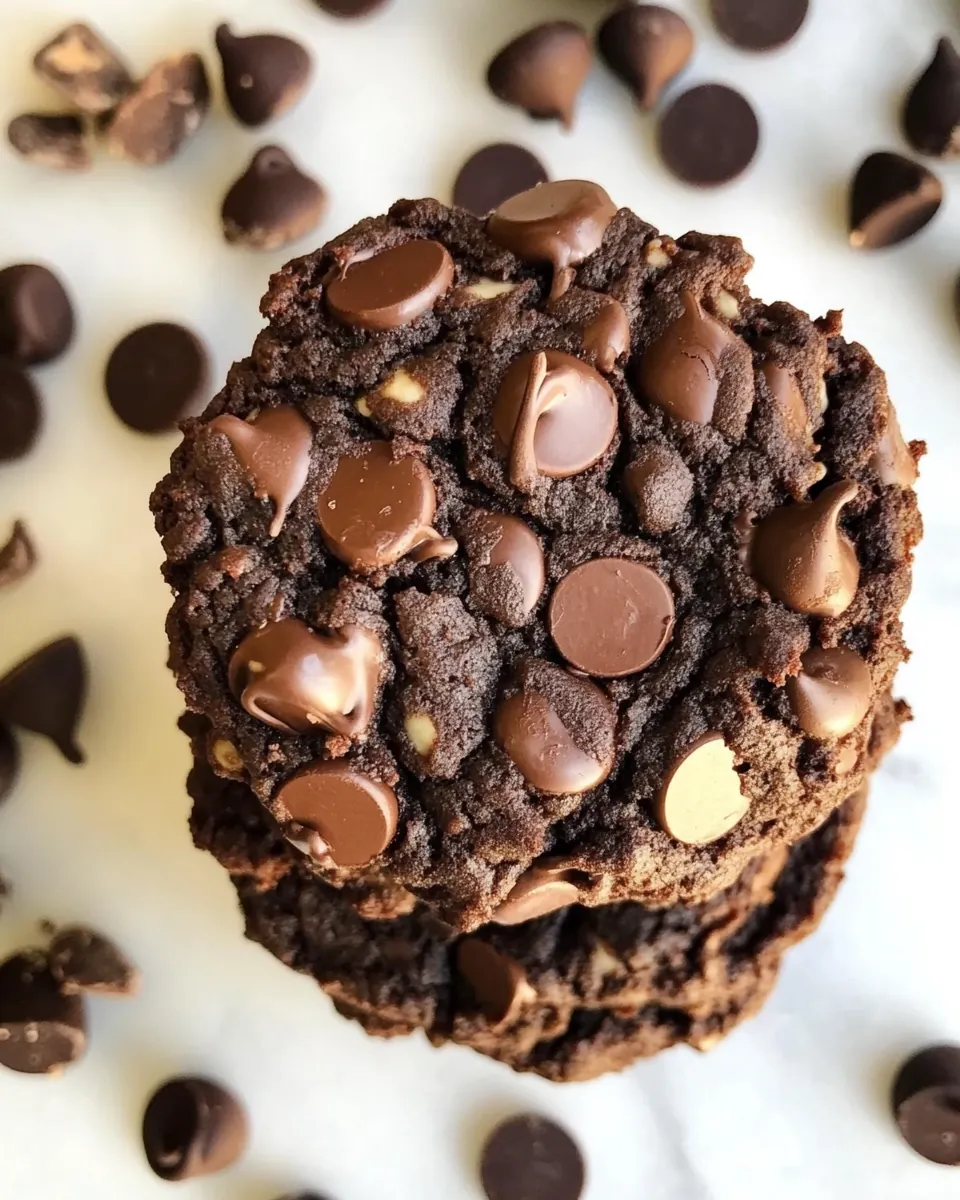 Chocolate Protein Cookies