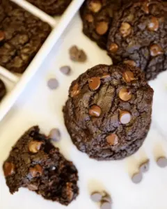 Chocolate Protein Cookies