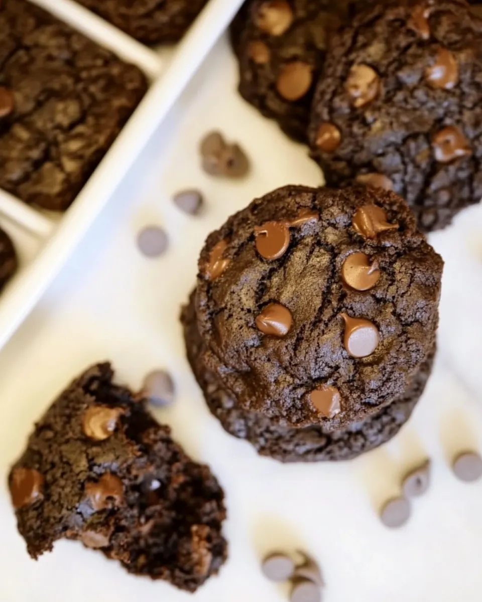 Chocolate Protein Cookies