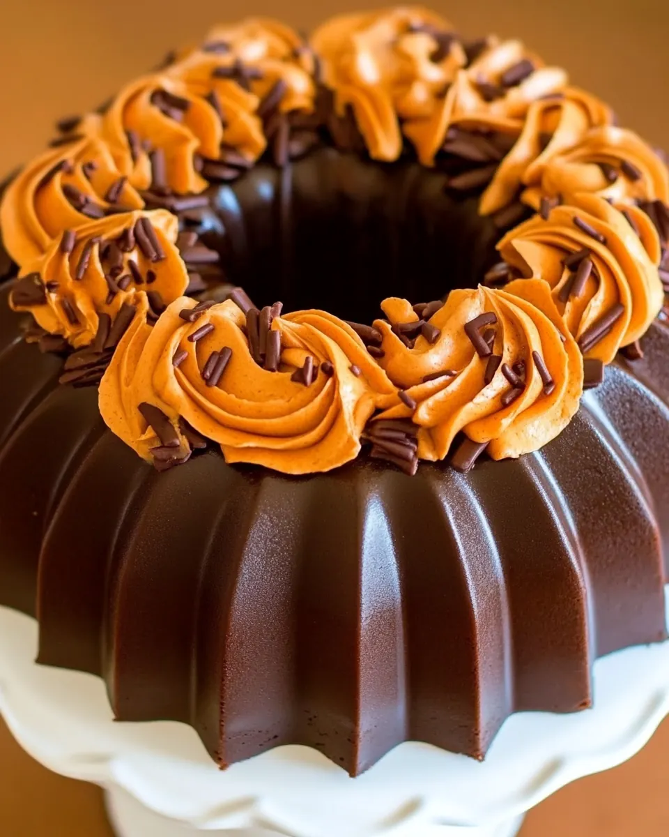 Chocolate Pumpkin Cake