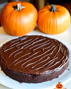 Chocolate Pumpkin Cake