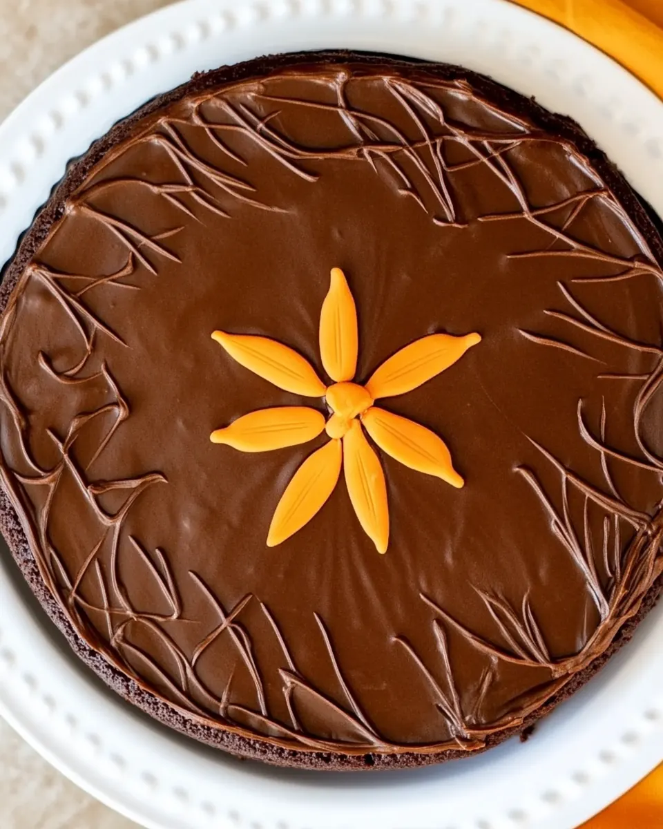 Chocolate Pumpkin Cake