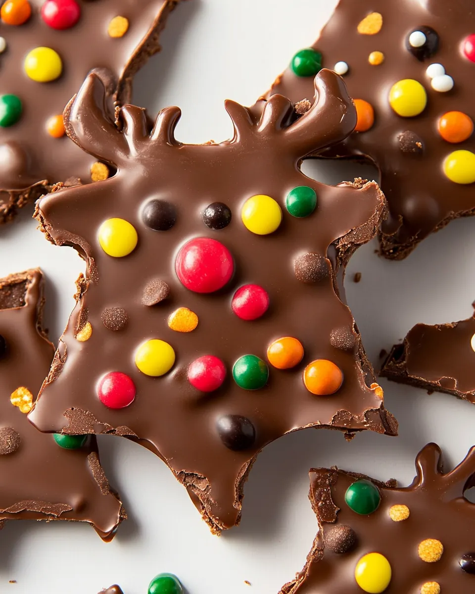 Chocolate Reindeer Bark