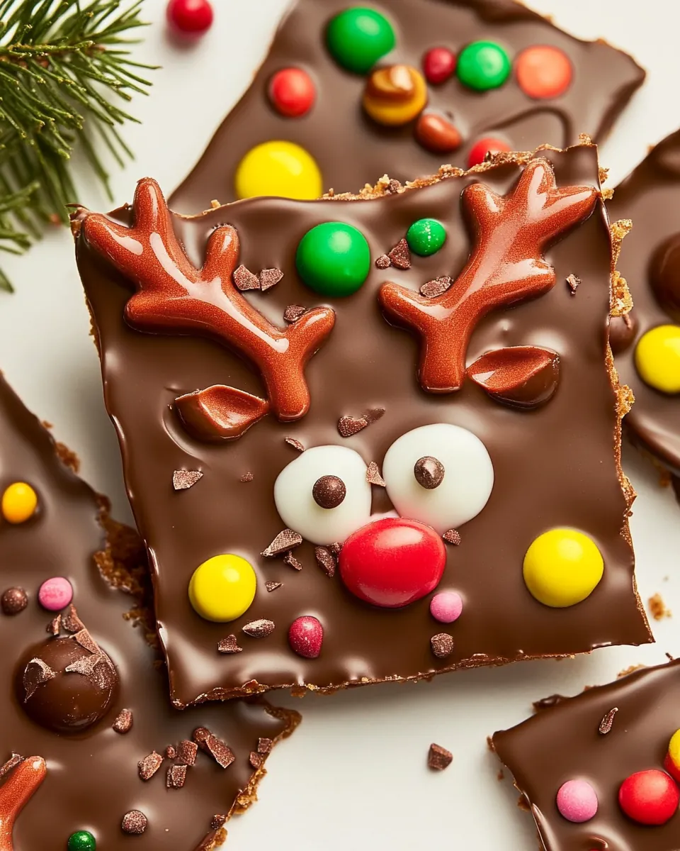 Chocolate Reindeer Bark