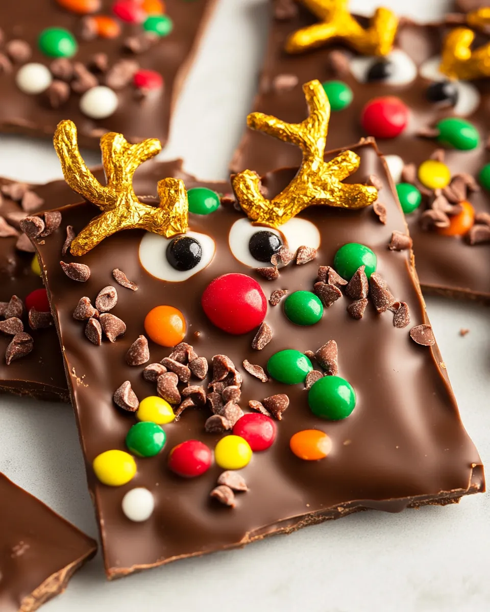 Chocolate Reindeer Bark