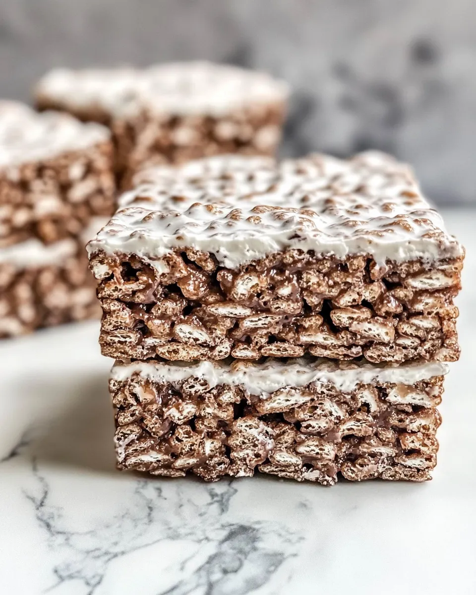 Chocolate Rice Krispie Treats