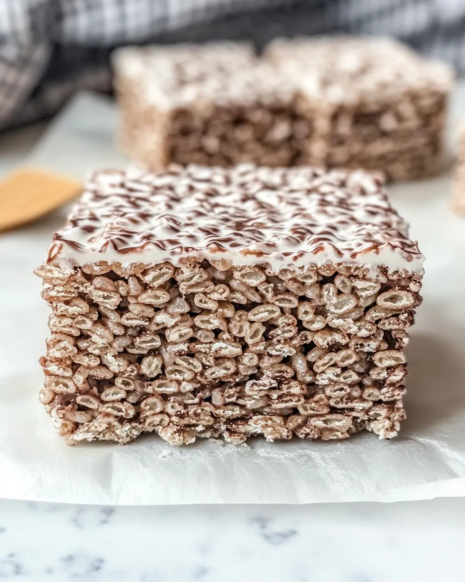 Chocolate Rice Krispie Treats