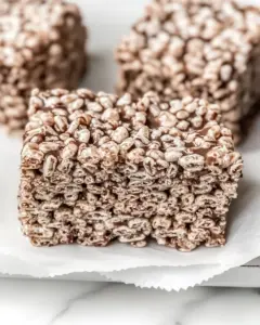 Chocolate Rice Krispie Treats