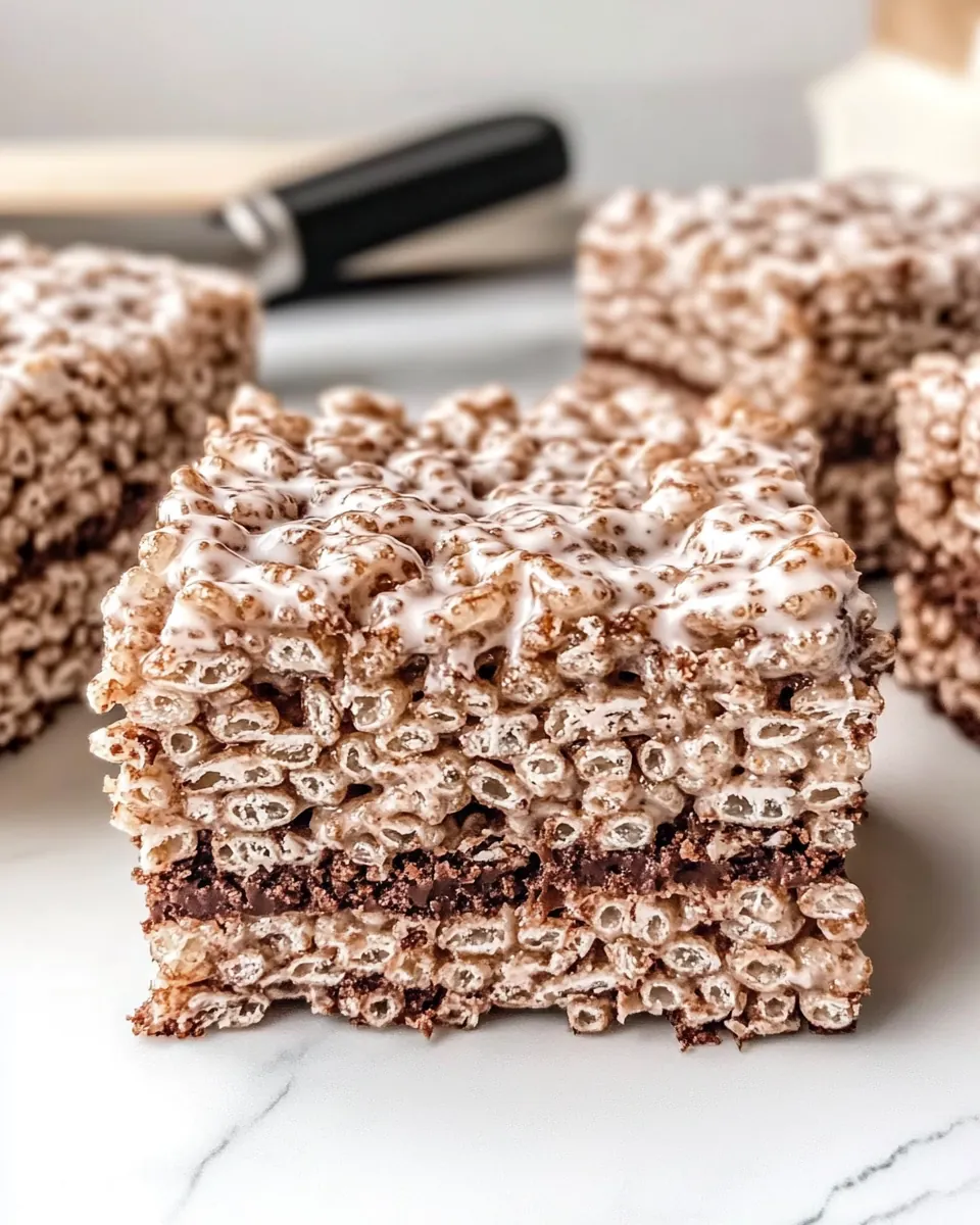 Chocolate Rice Krispie Treats