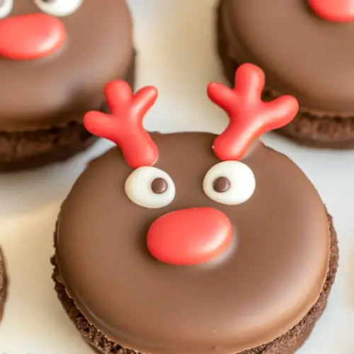 Chocolate Rudolph Reindeer Oreos