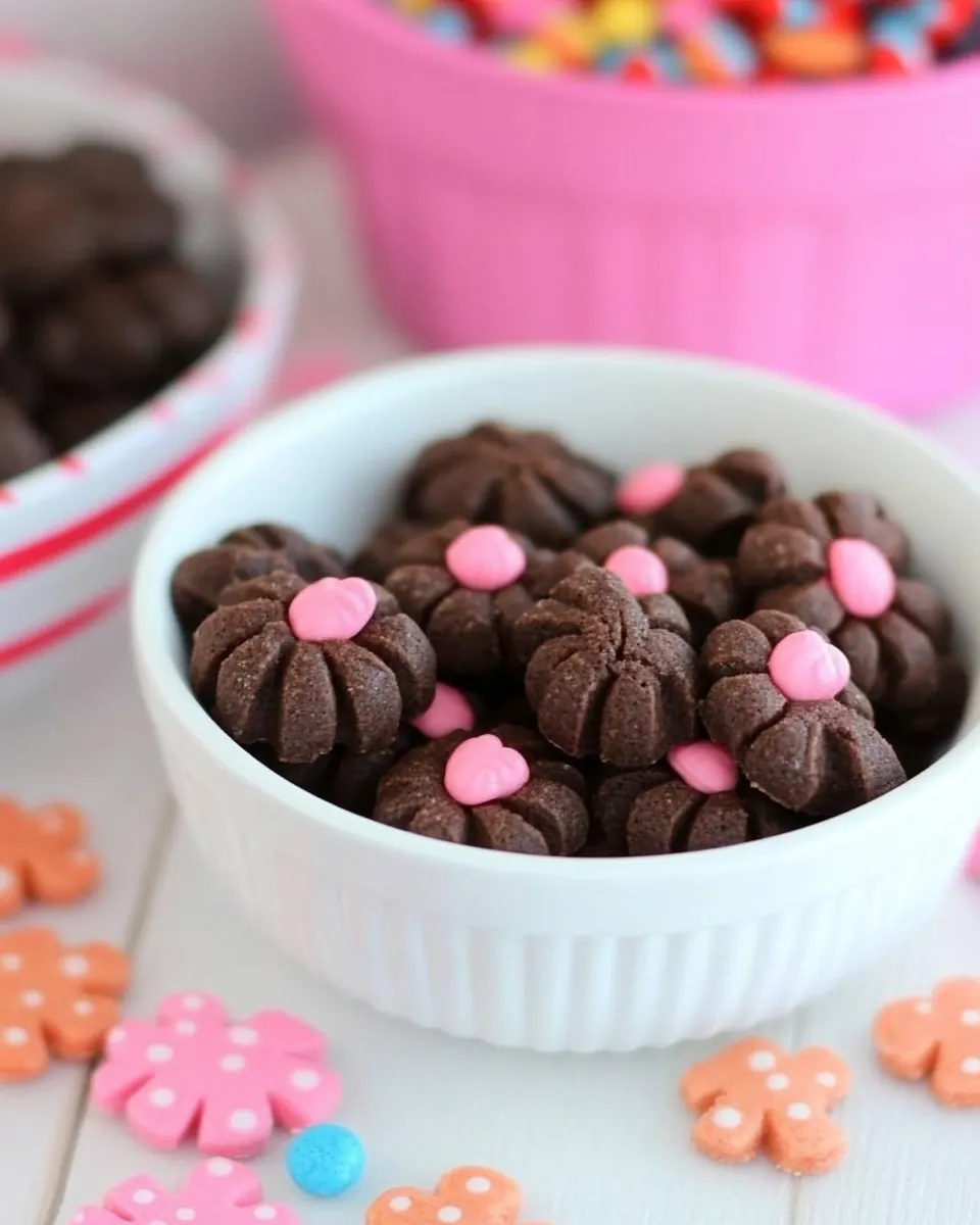Chocolate Spritz Cookies