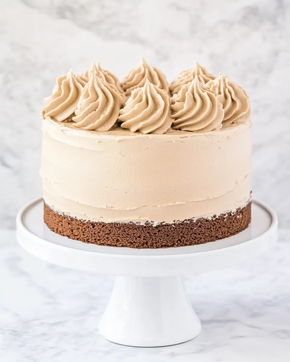 Chocolate Sweet Potato Layer Cake with Molasses Buttercream