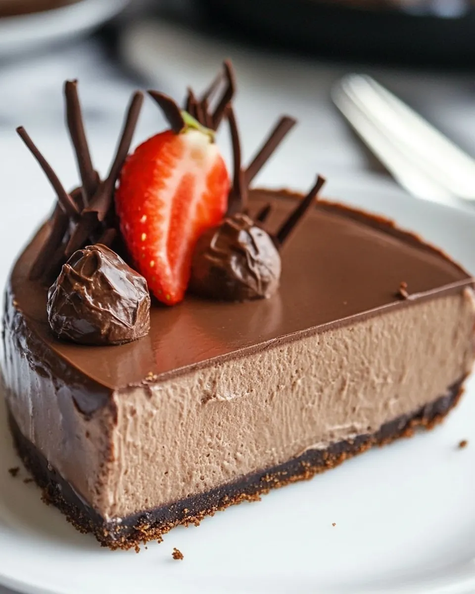 Chocolate Truffle Pie