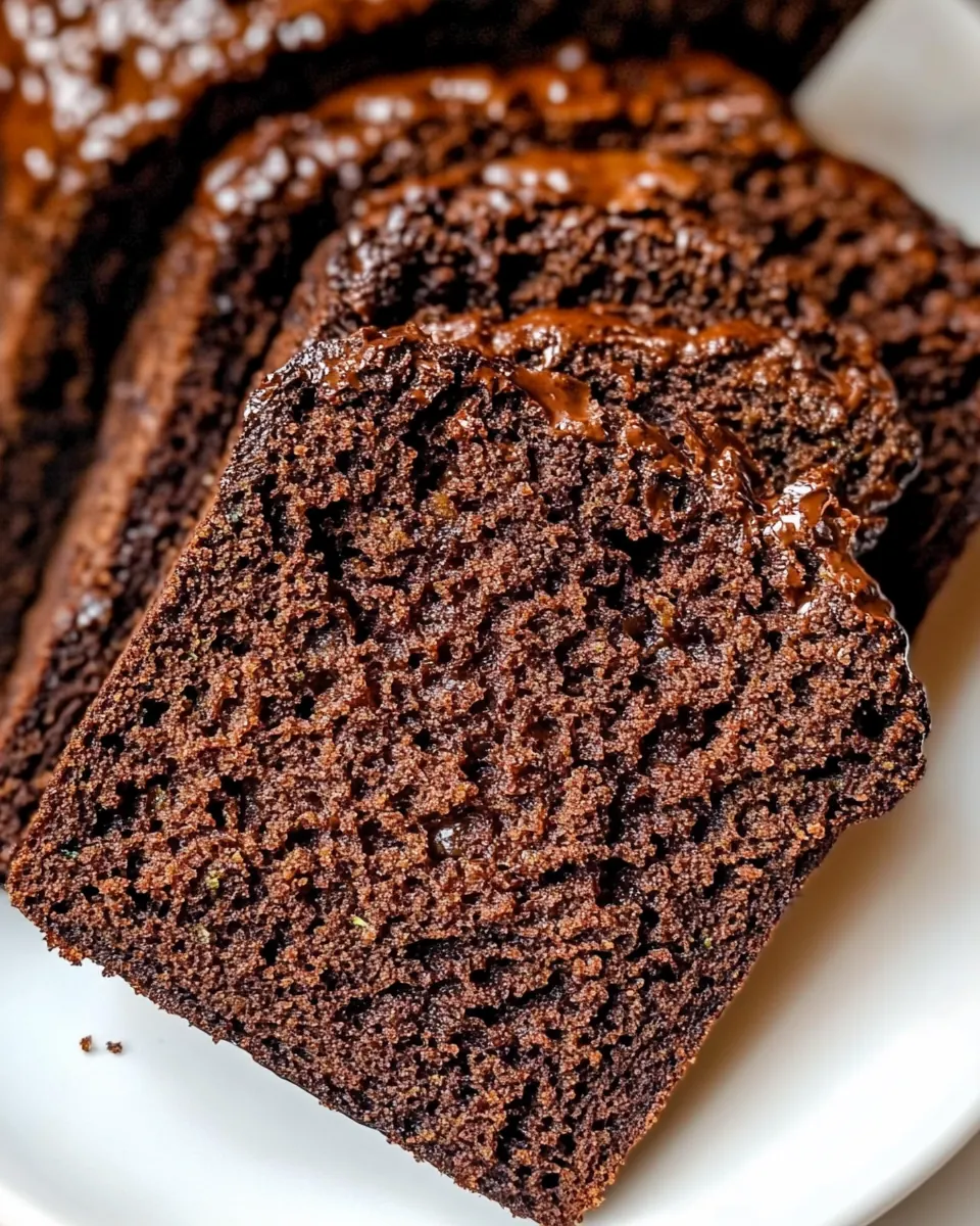 Chocolate Zucchini Bread