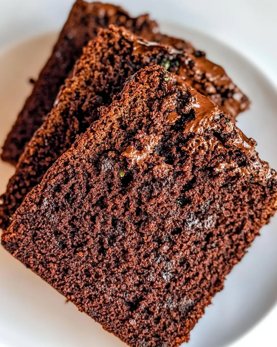 Chocolate Zucchini Bread