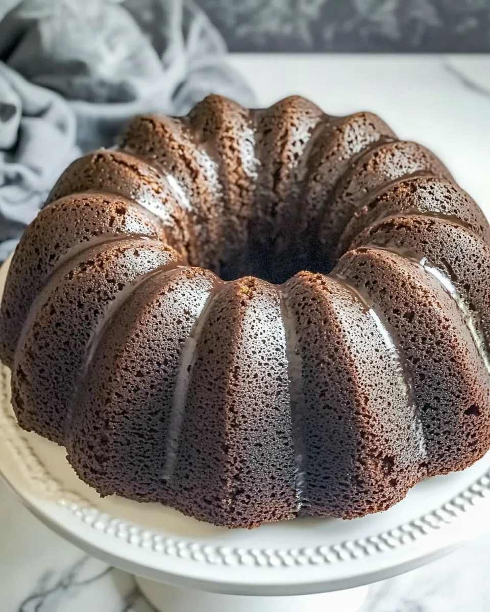 Chocolate Zucchini Bundt Cake