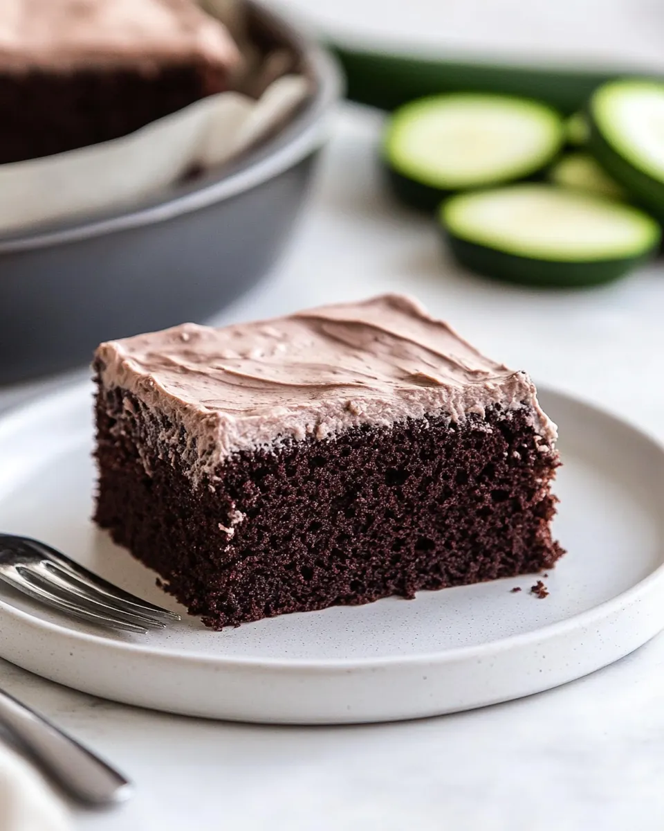 Chocolate Zucchini Cake