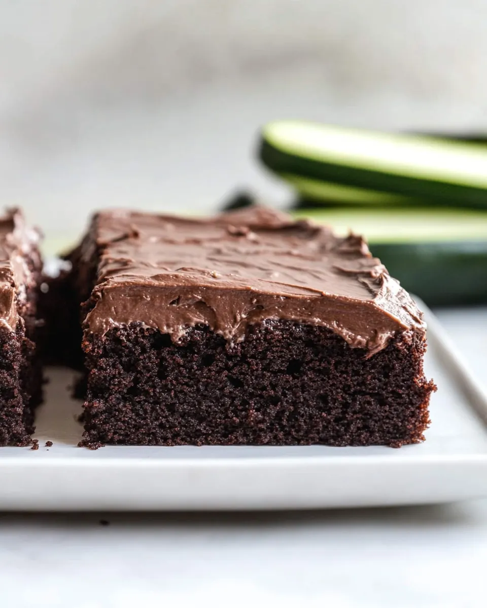 Chocolate Zucchini Cake