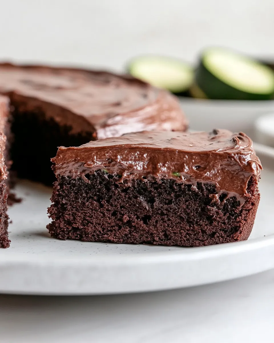 Chocolate Zucchini Cake